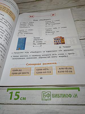 Спутник букваря. Учебное пособие для читающих детей. 1 класс