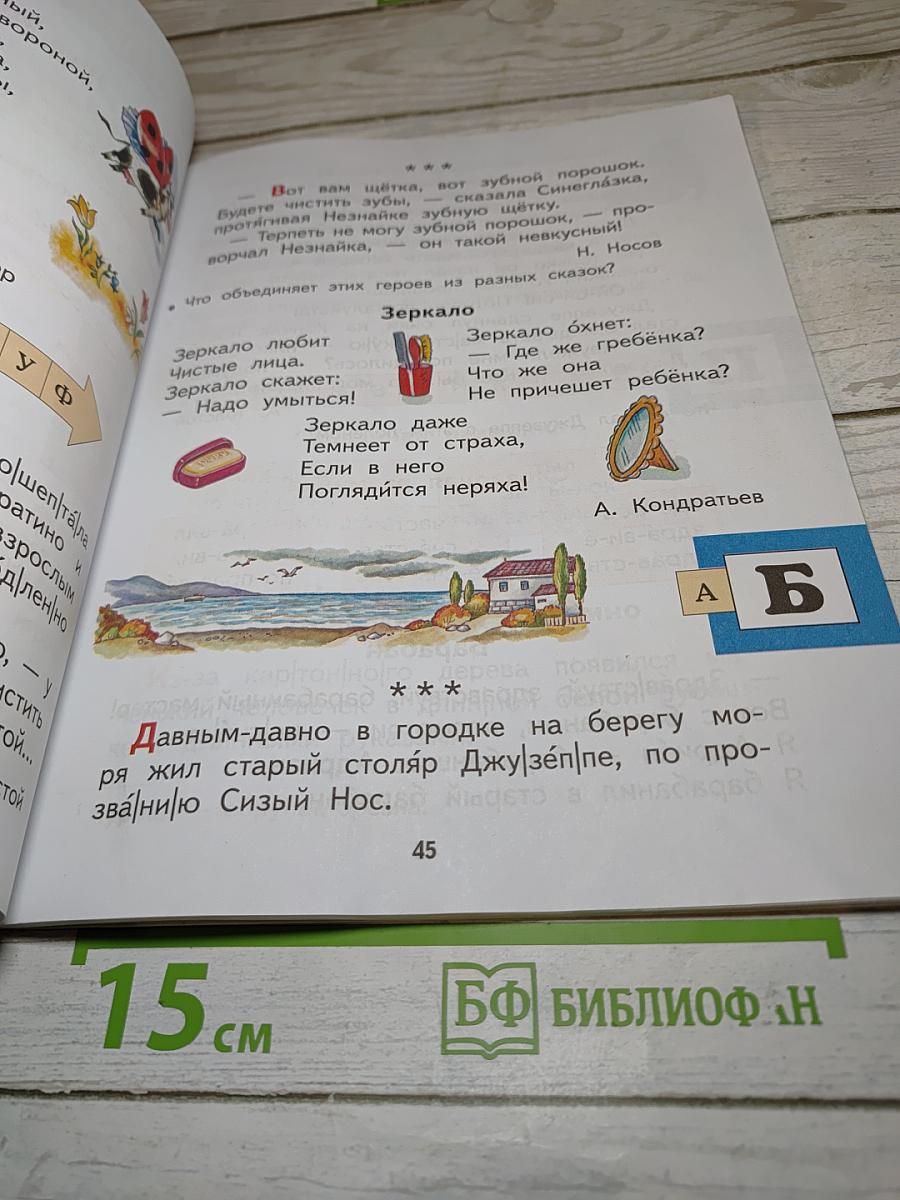 Спутник букваря. Учебное пособие для читающих детей 1 класс