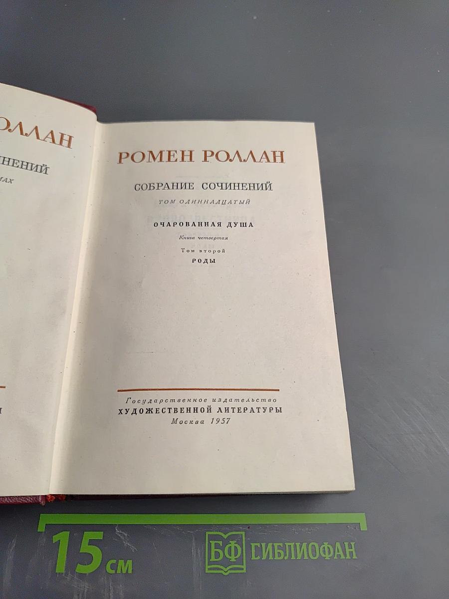 Очарованная душа. Книга четвертая: Провозвестница (Том второй, Роды)