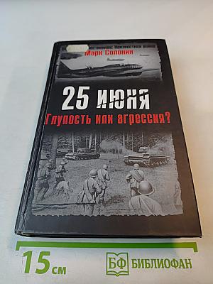 25 июня. Глупость или агрессия?