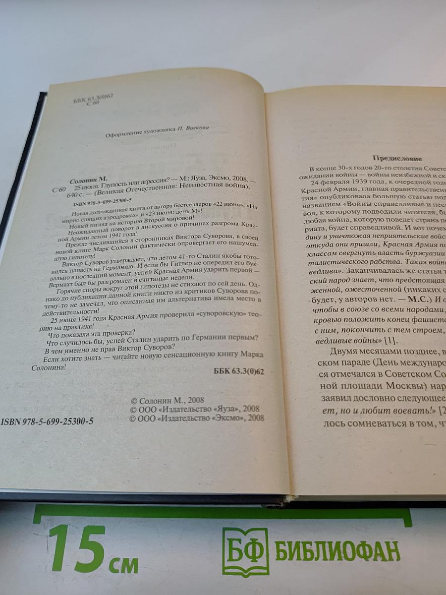 25 июня. Глупость или агрессия?
