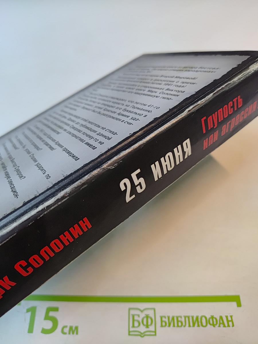 25 июня. Глупость или агрессия?