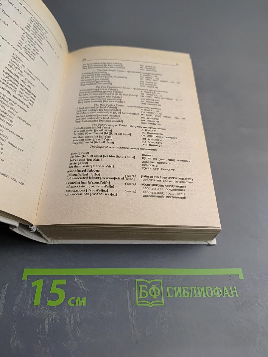 Словарь: слова и их грамматические формы