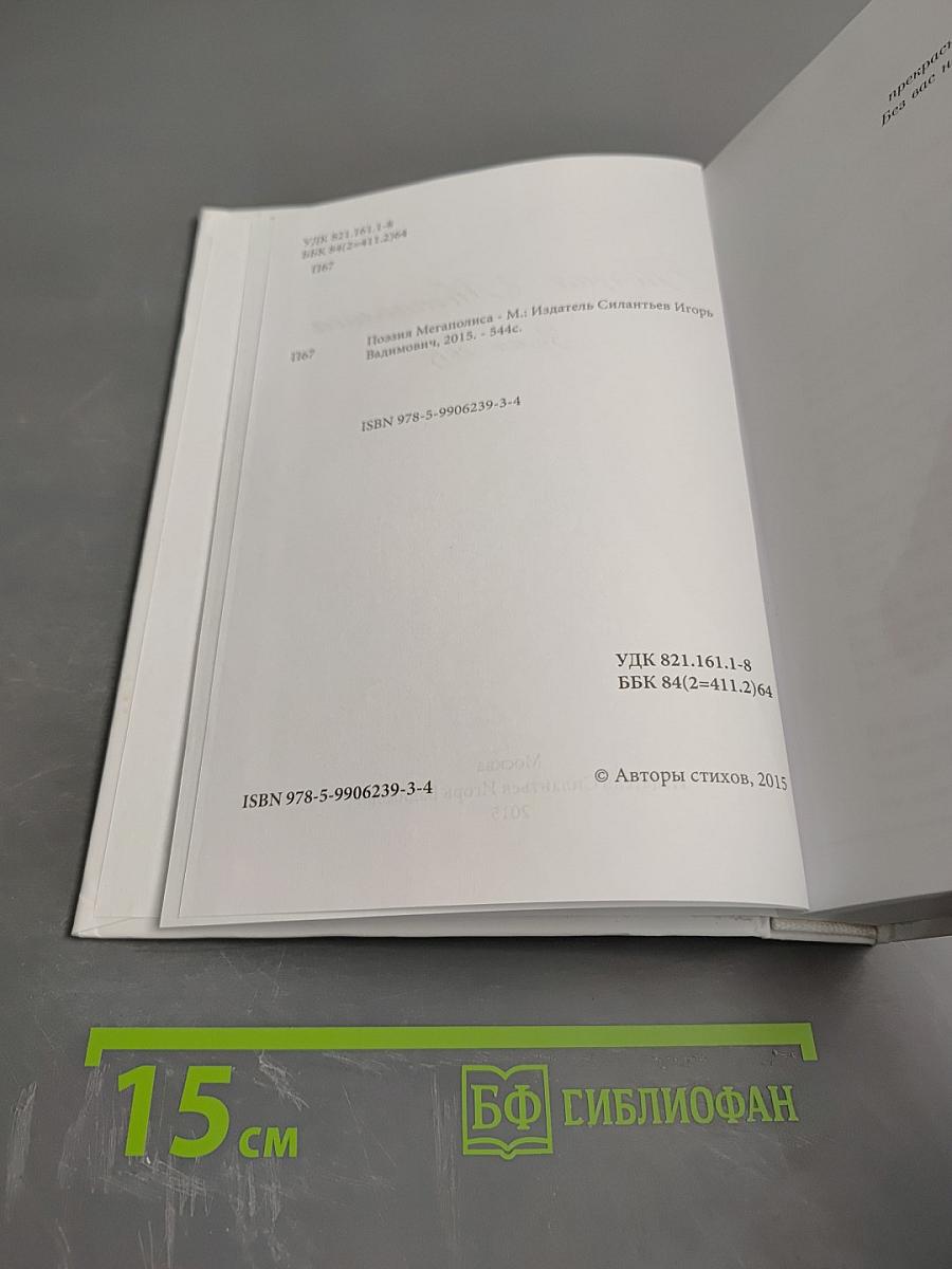 Поэзия Мегаполиса. Зима 2015