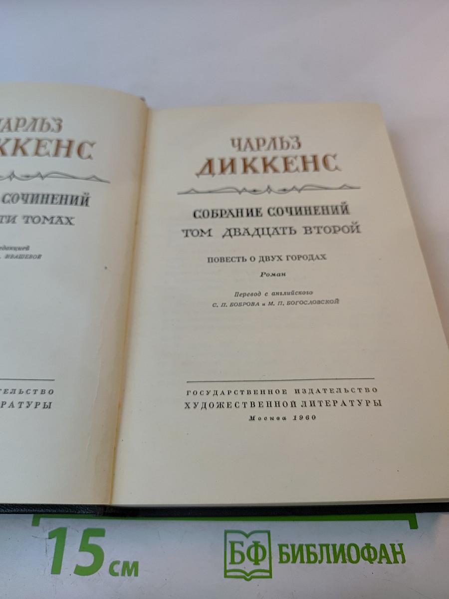 Повесть о двух городах. Том двадцать второй