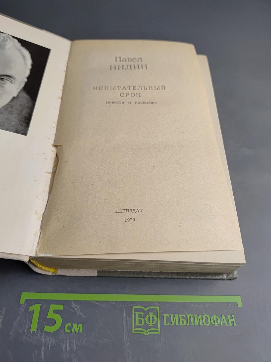 Испытательный срок: Повести и рассказы