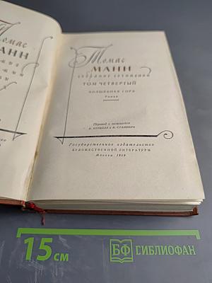 Собрание сочинений. Том четвертый: Волшебная гора