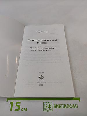 Ключи к счастливой жизни. Практические методы остановки сознания