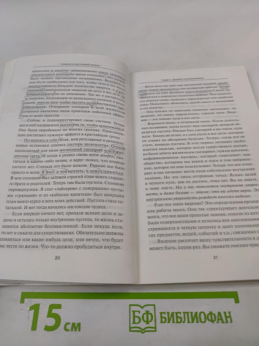 Ключи к счастливой жизни. Практические методы остановки сознания