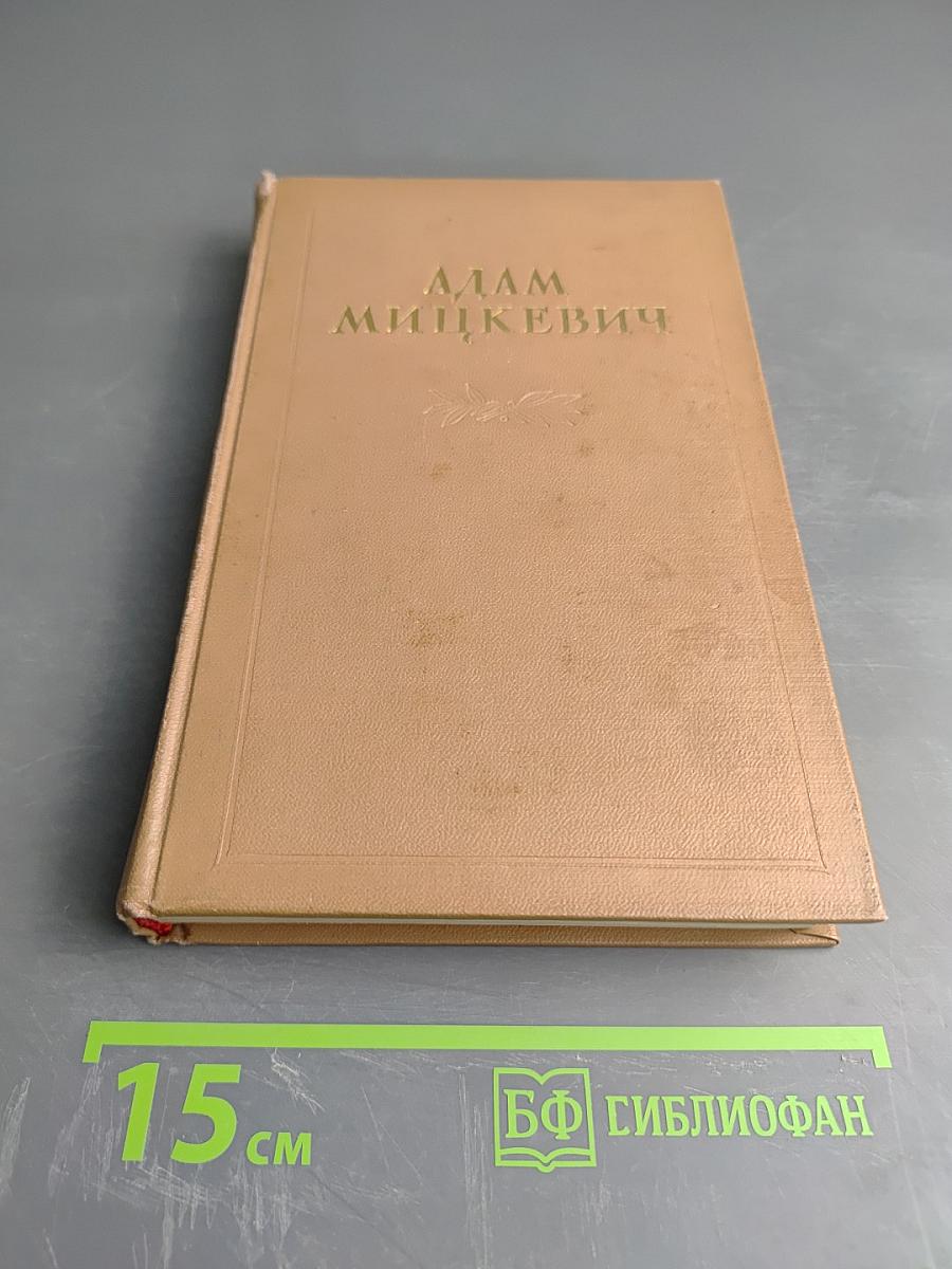 Адам Мицкевич. Избранные произведения. Том первый
