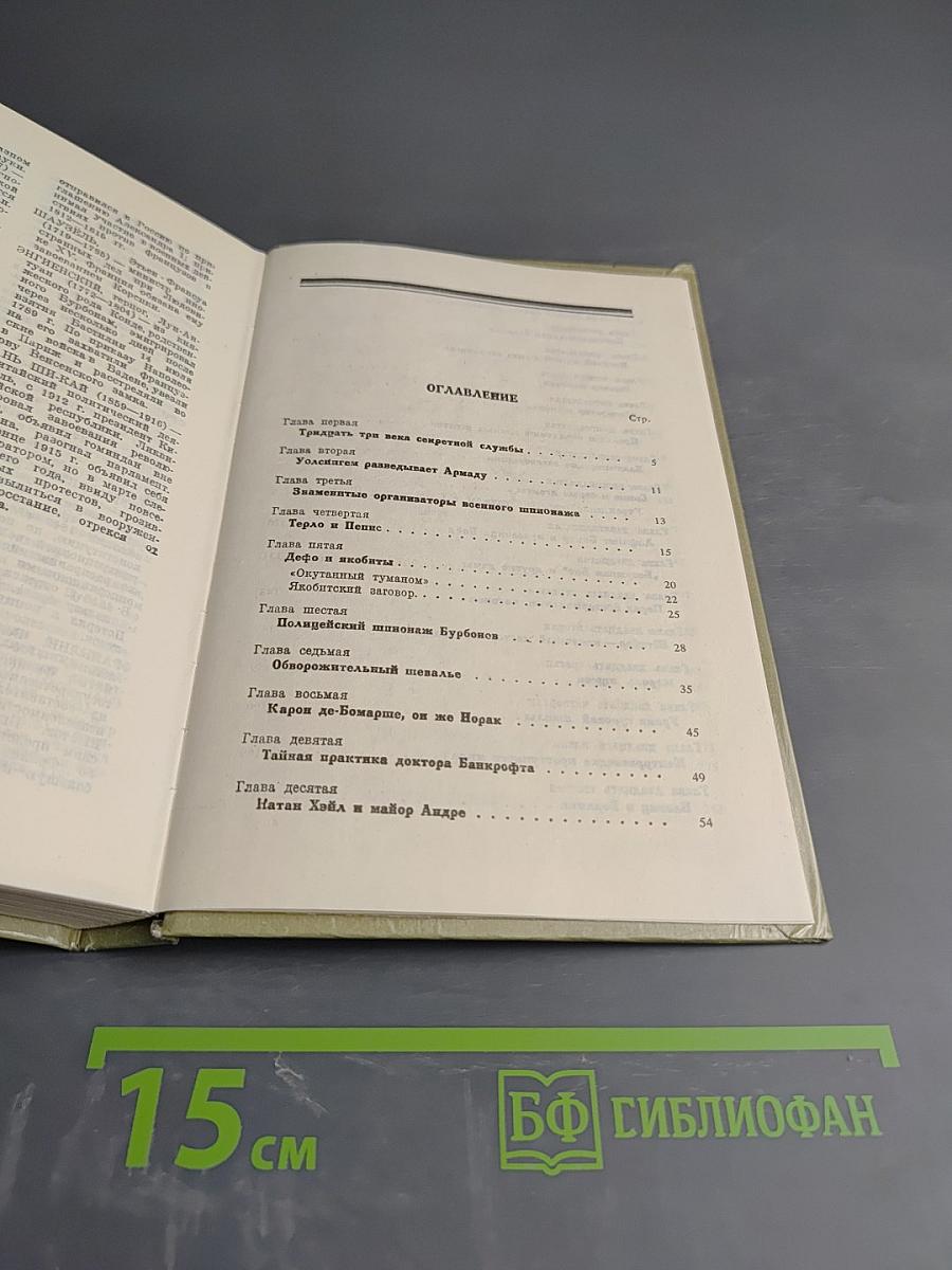 Очерки секретной службы