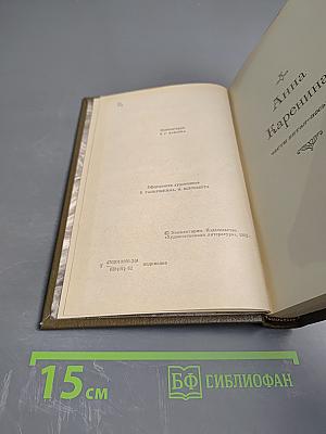 Анна Каренина. Роман в восьми частях. Части пятая-восьмая (Том девятый)