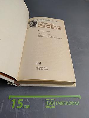 Проблемы итальянского Возрождения