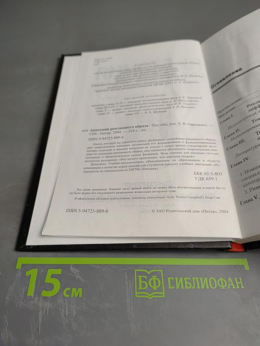 Анатомия рекламного образа