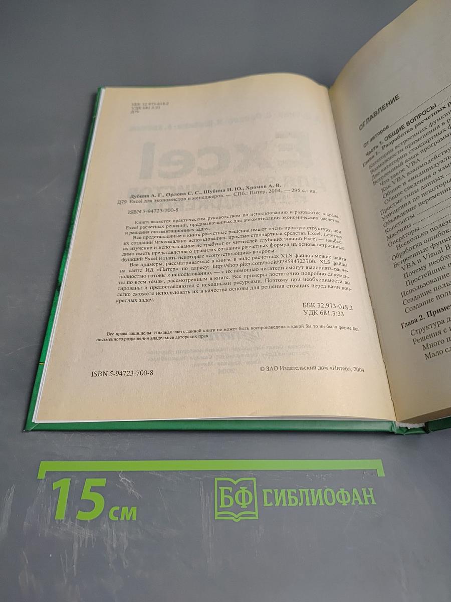 Excel для экономистов и менеджеров