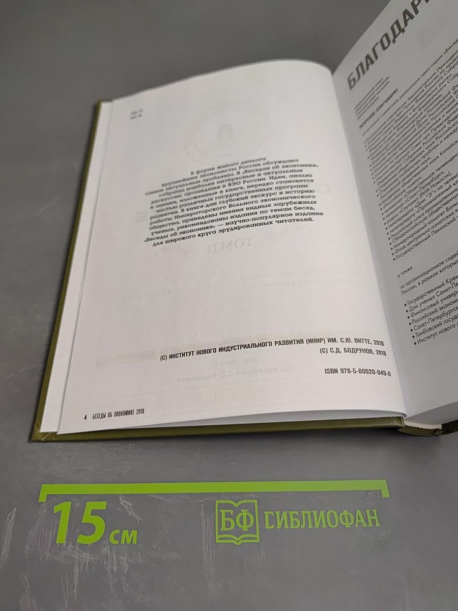 Беседы об экономике. Том II