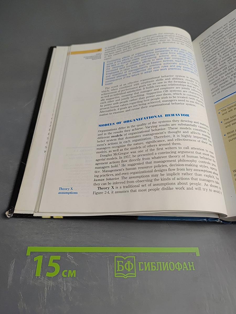 Organizational Behavior: Human Behavior at Work Tenth Edition