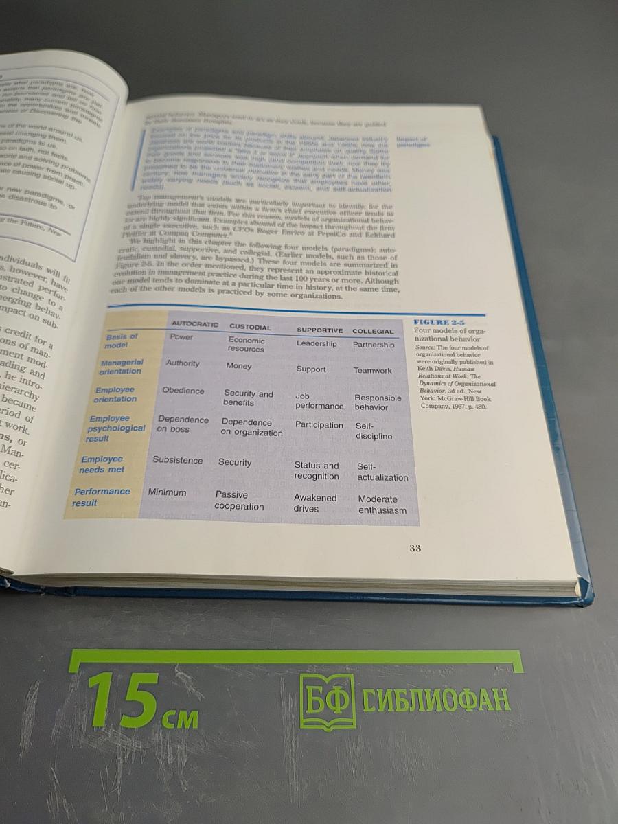 Organizational Behavior: Human Behavior at Work Tenth Edition