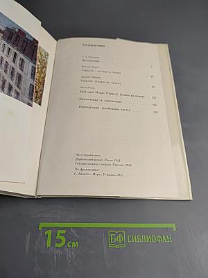 Морис Утрилло. К портрету художника