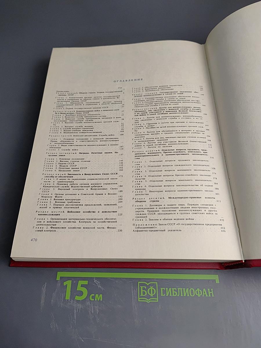 Справочник по законодательству для офицеров Советской Армии и Военно-Морского Флота