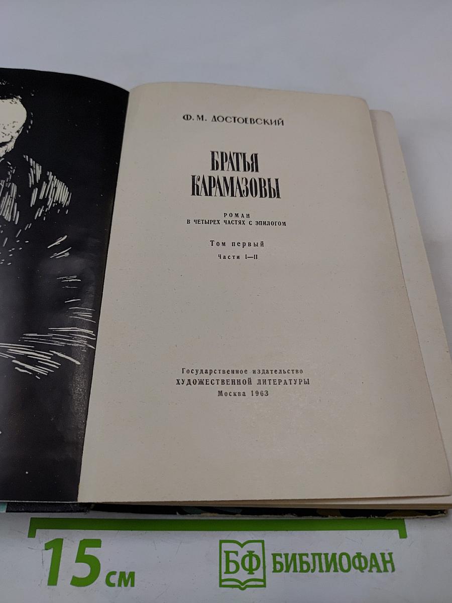 Братья Карамазовы. Том первый. Части I–II