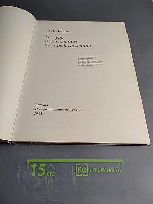 Натура и рисование по представлению