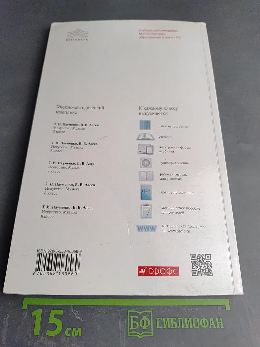 Искусство. Музыка, 6 класс