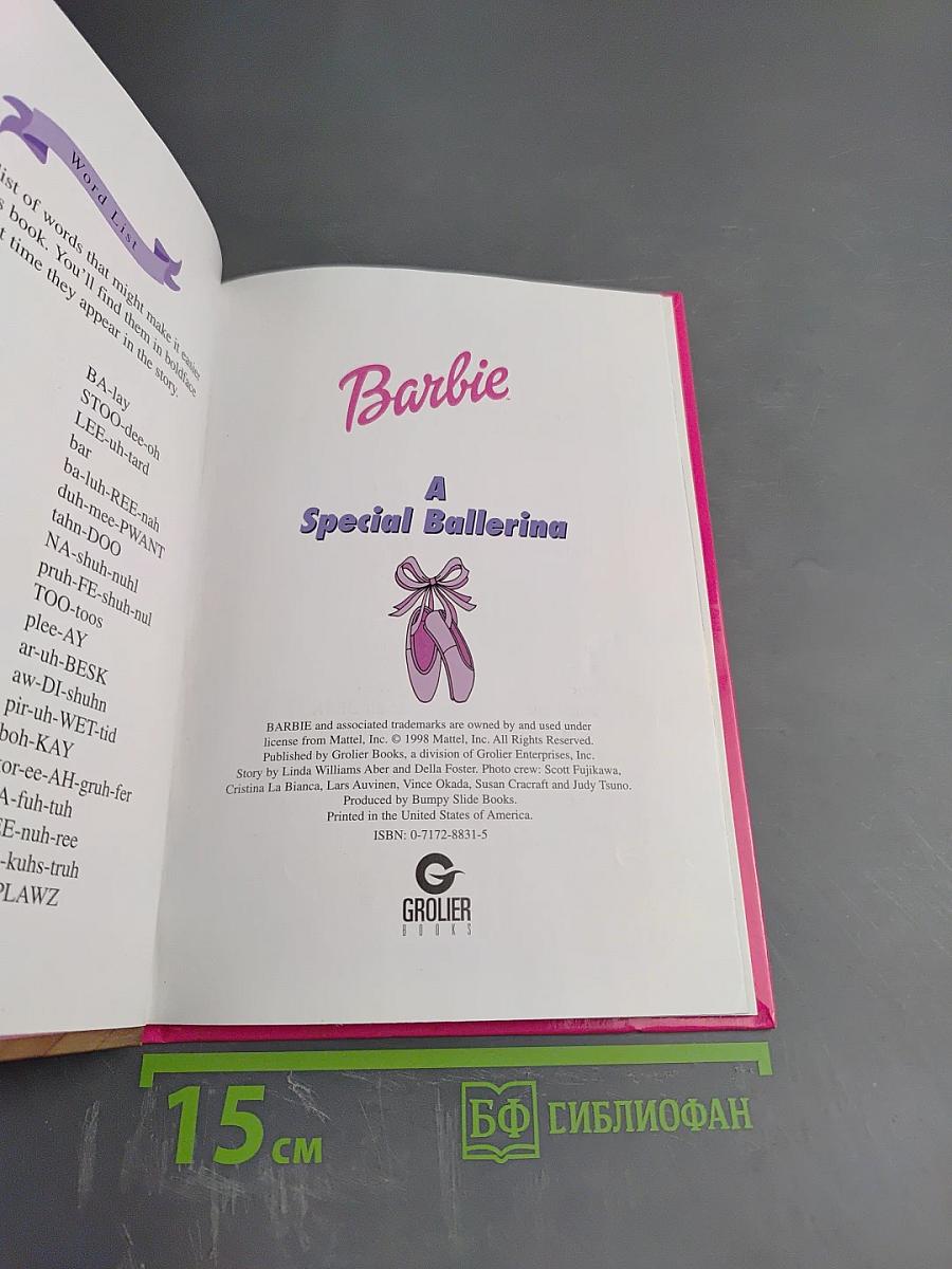 Barbie A Special Ballerina