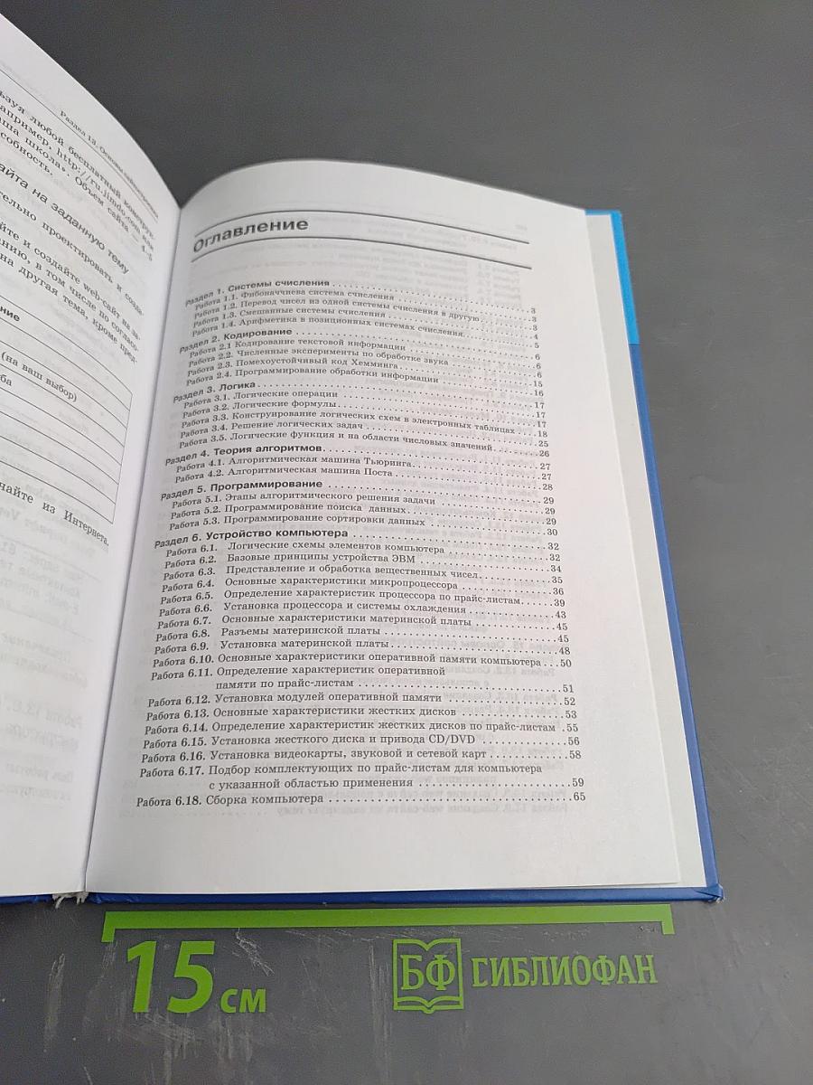 Информатика. Практикум. Углубленный уровень для 10-11 классов. В 2-х частях. Часть 1