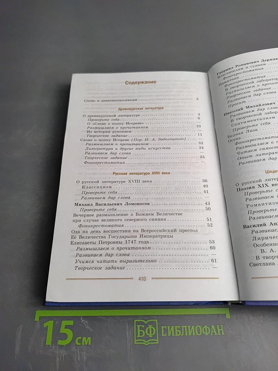 Литература 9 класс часть 1