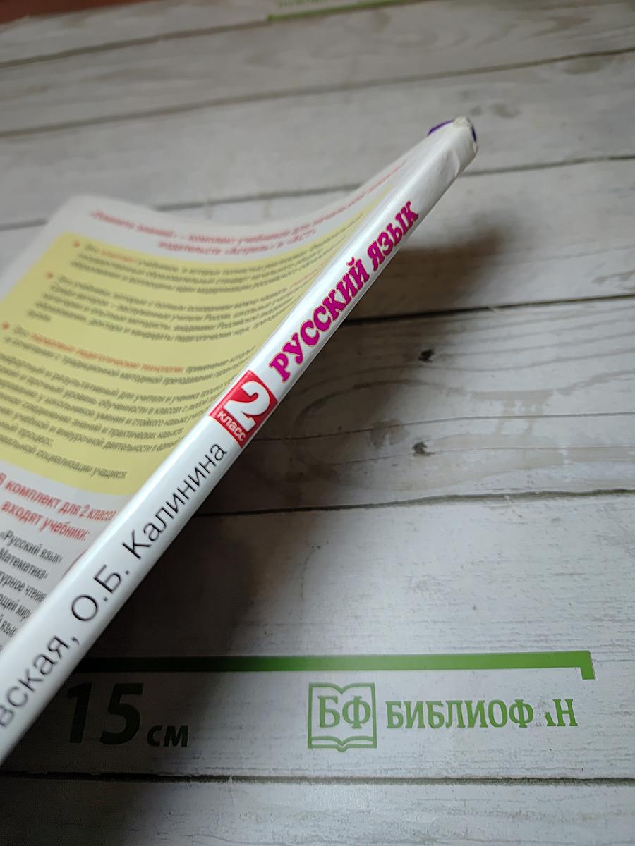 Русский язык. 2 класс. Часть 1