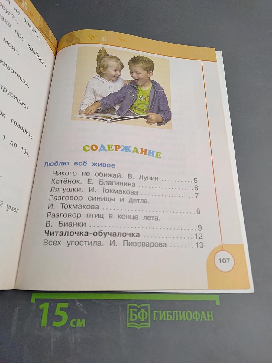 Литературное чтение 1 класс. Часть вторая