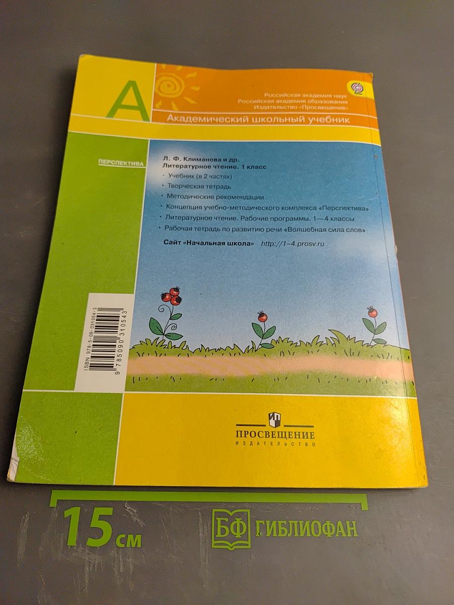 Литературное чтение 1 класс. Часть вторая