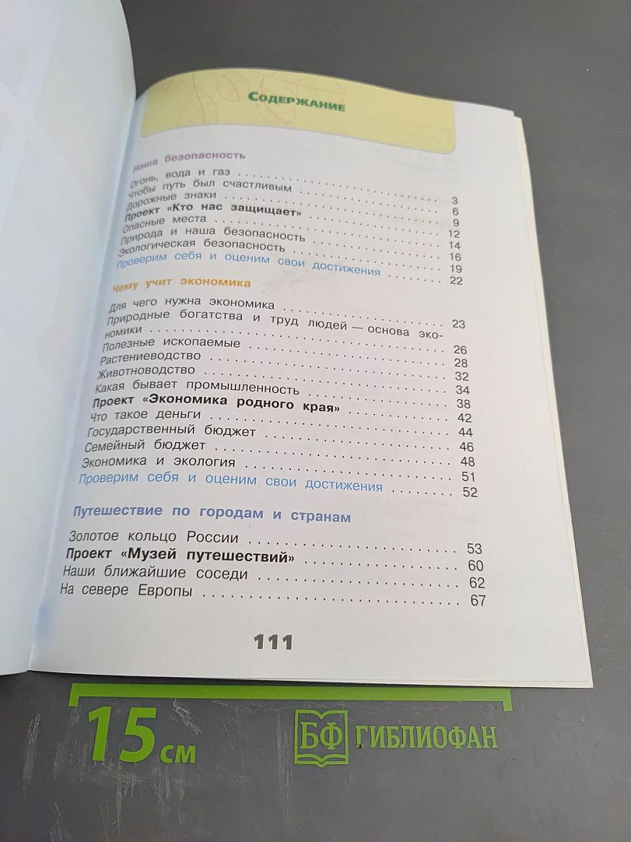 Окружающий мир. Рабочая тетрадь. 3 класс. Часть 2