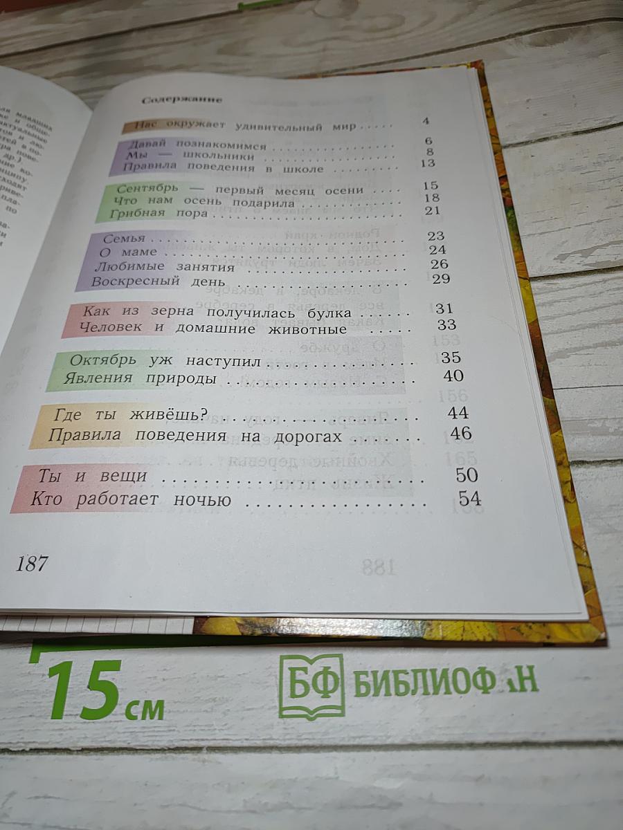 Окружающий мир 1 класс