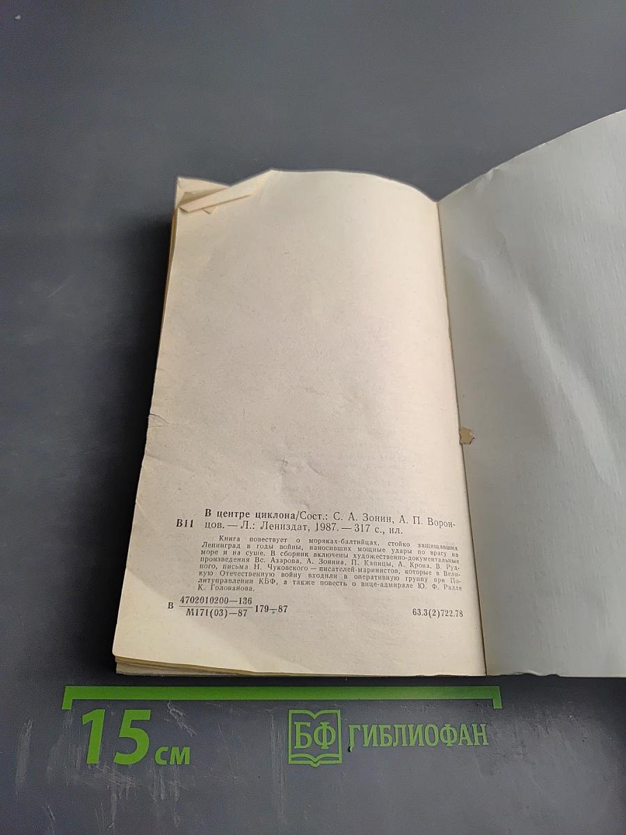 В Центре циклона