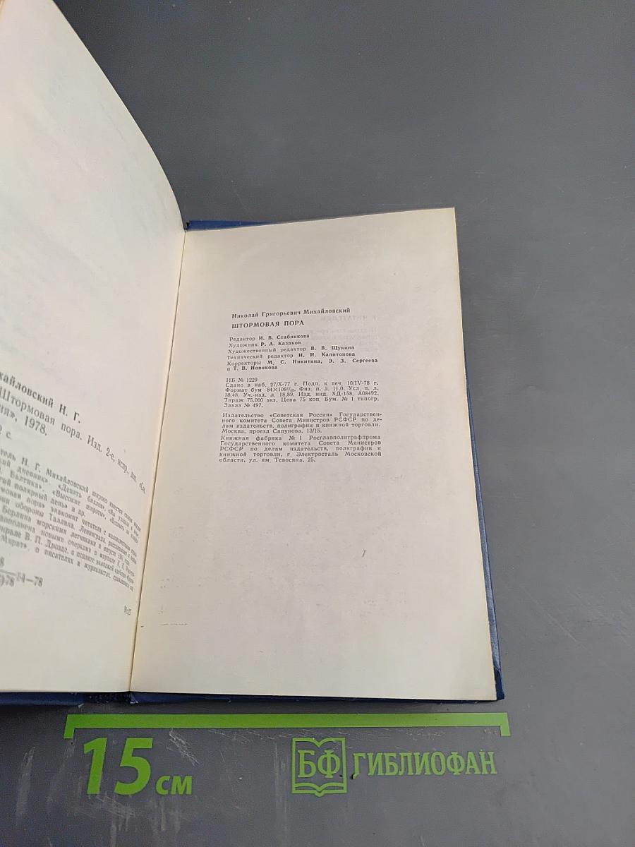 Штормовая пора