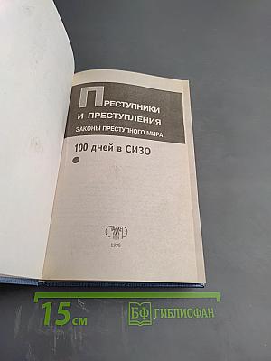 Преступники и преступления: Законы преступного мира. 100 дней в СИЗО