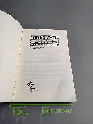 Спецслужбы России: Законы и комментарий