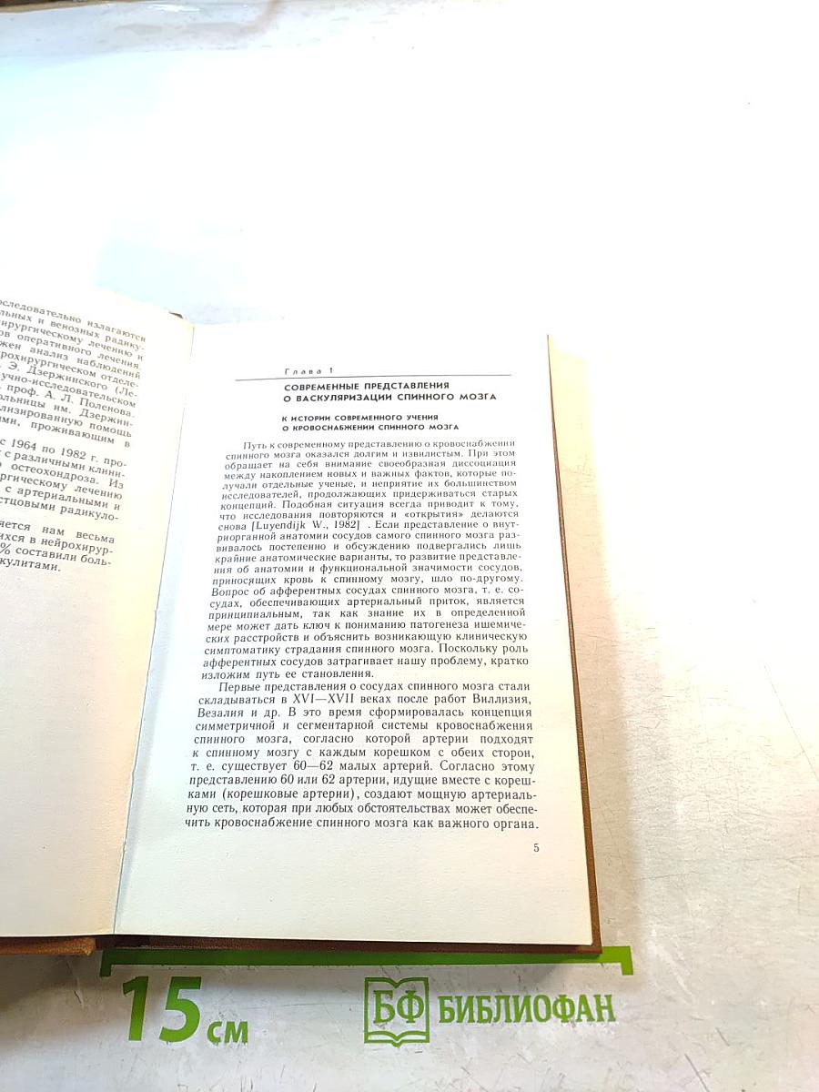 Клиника и хирургическое лечение дискогенных пояснично-крестцовых радикуломиело-ишемий