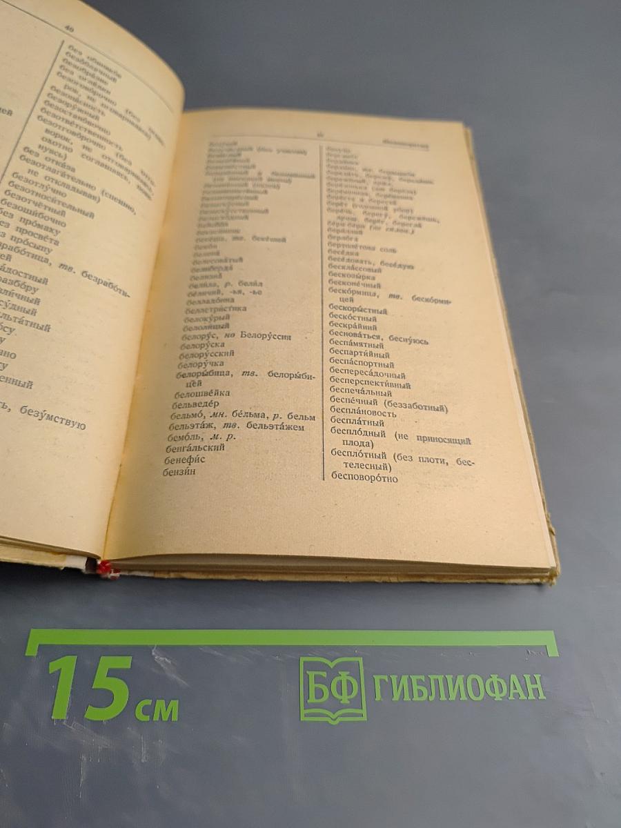 Орфографический словарь для учащихся средней школы