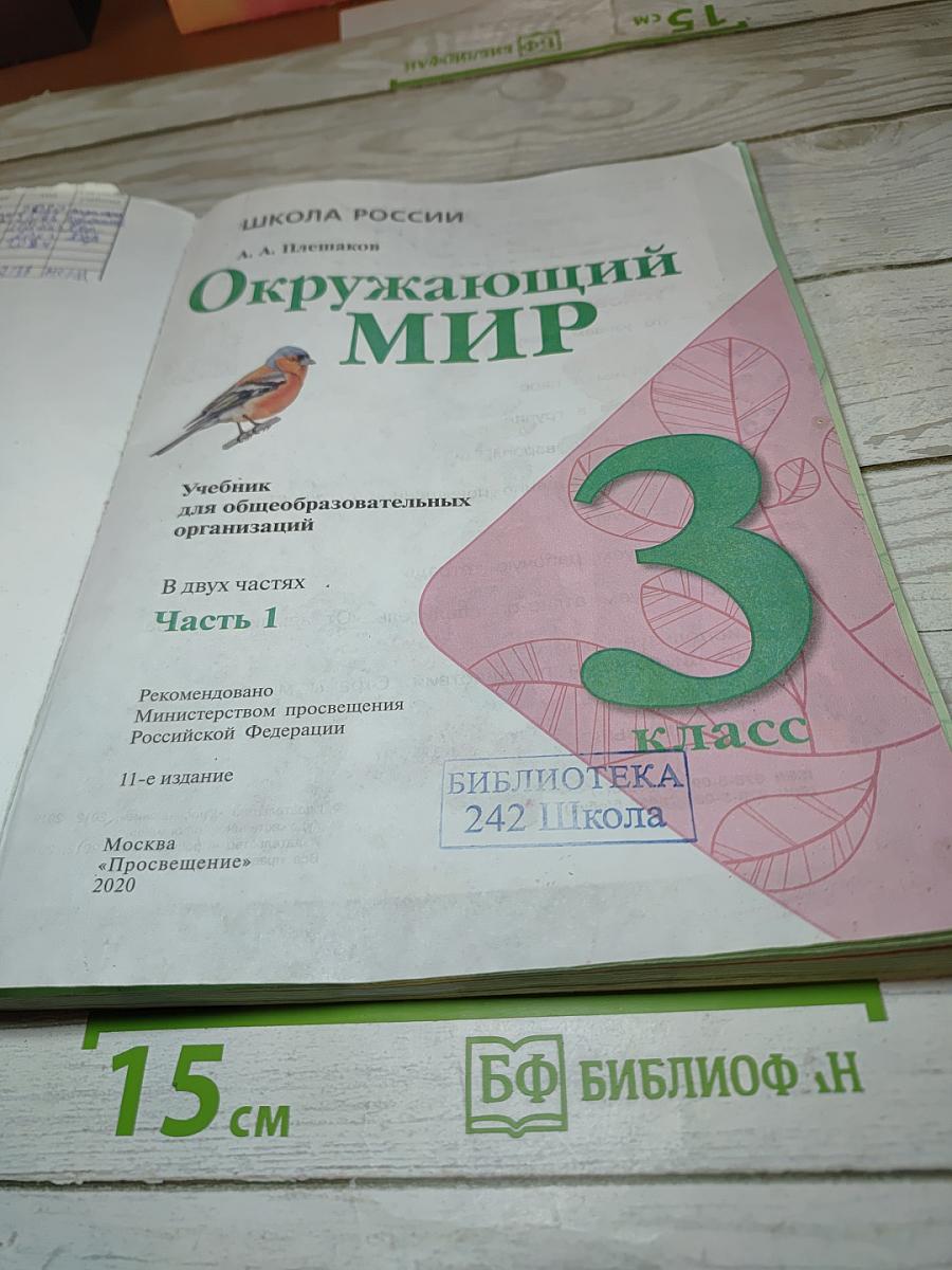 Окружающий мир 3 класс. Часть 1