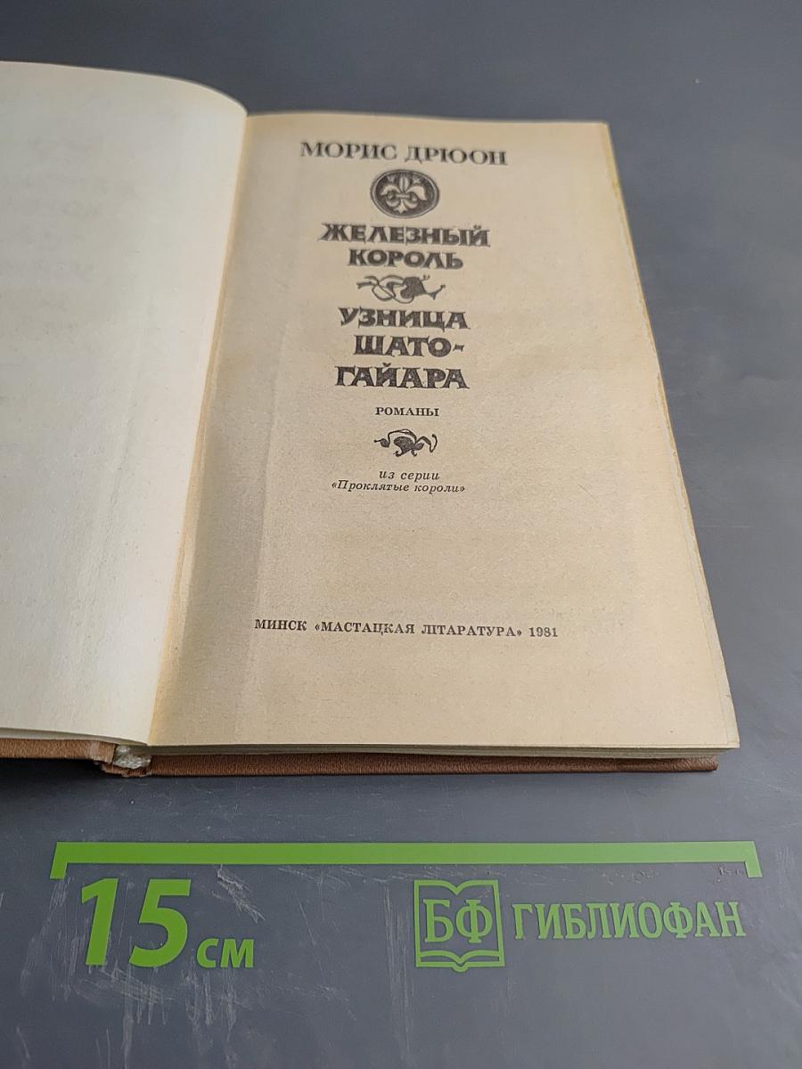 Железный король. Узница Шато-Гайара