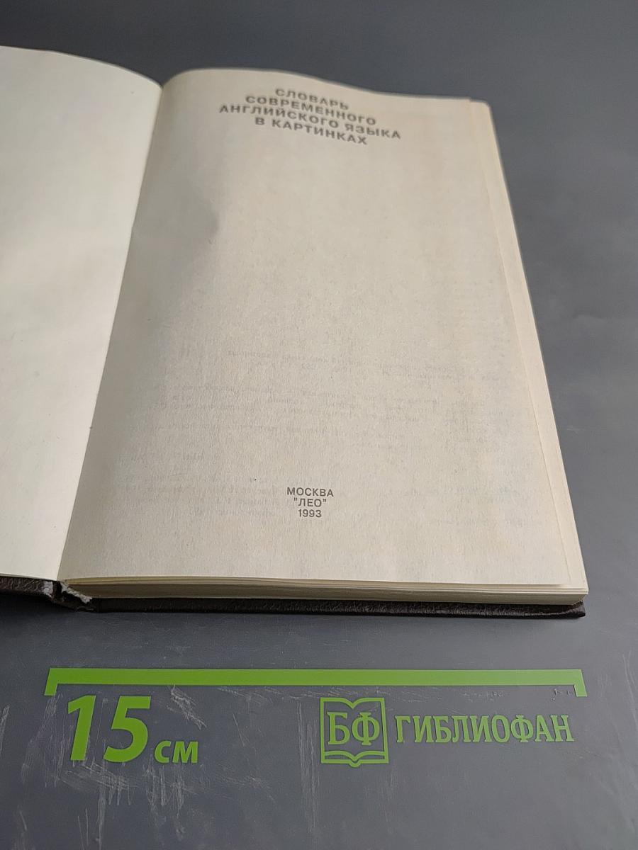 Словарь современного английского языка в картинках