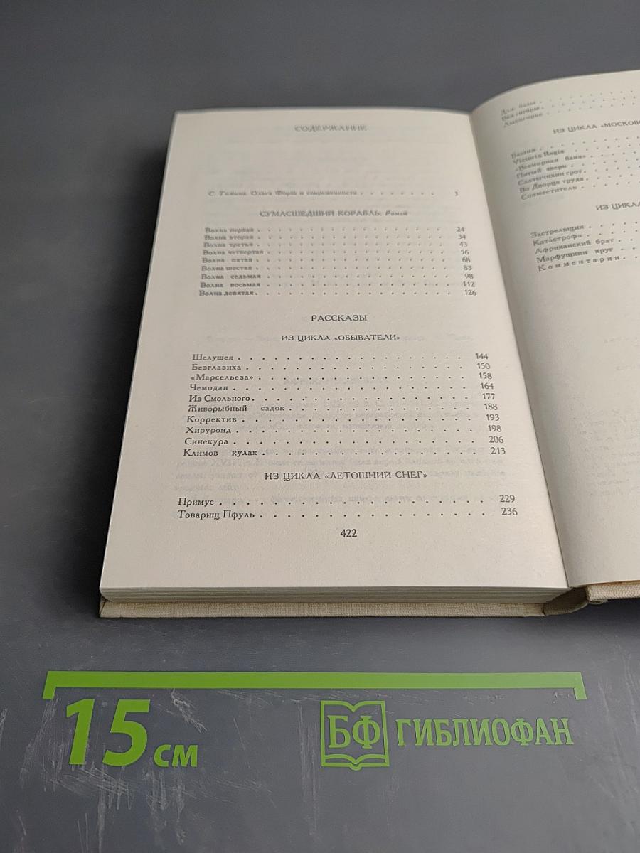 Сумасшедший корабль. Роман. Рассказы