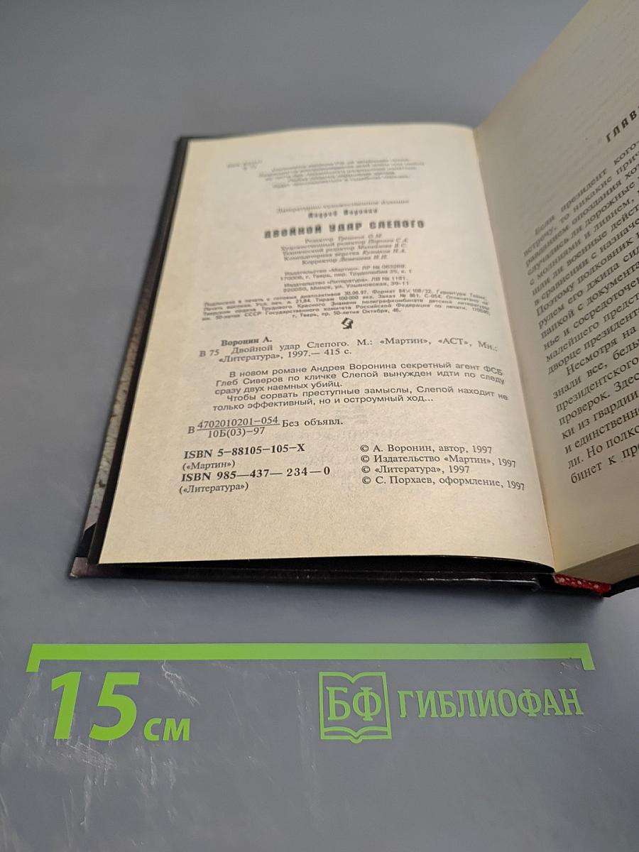 Двойной удар Слепого