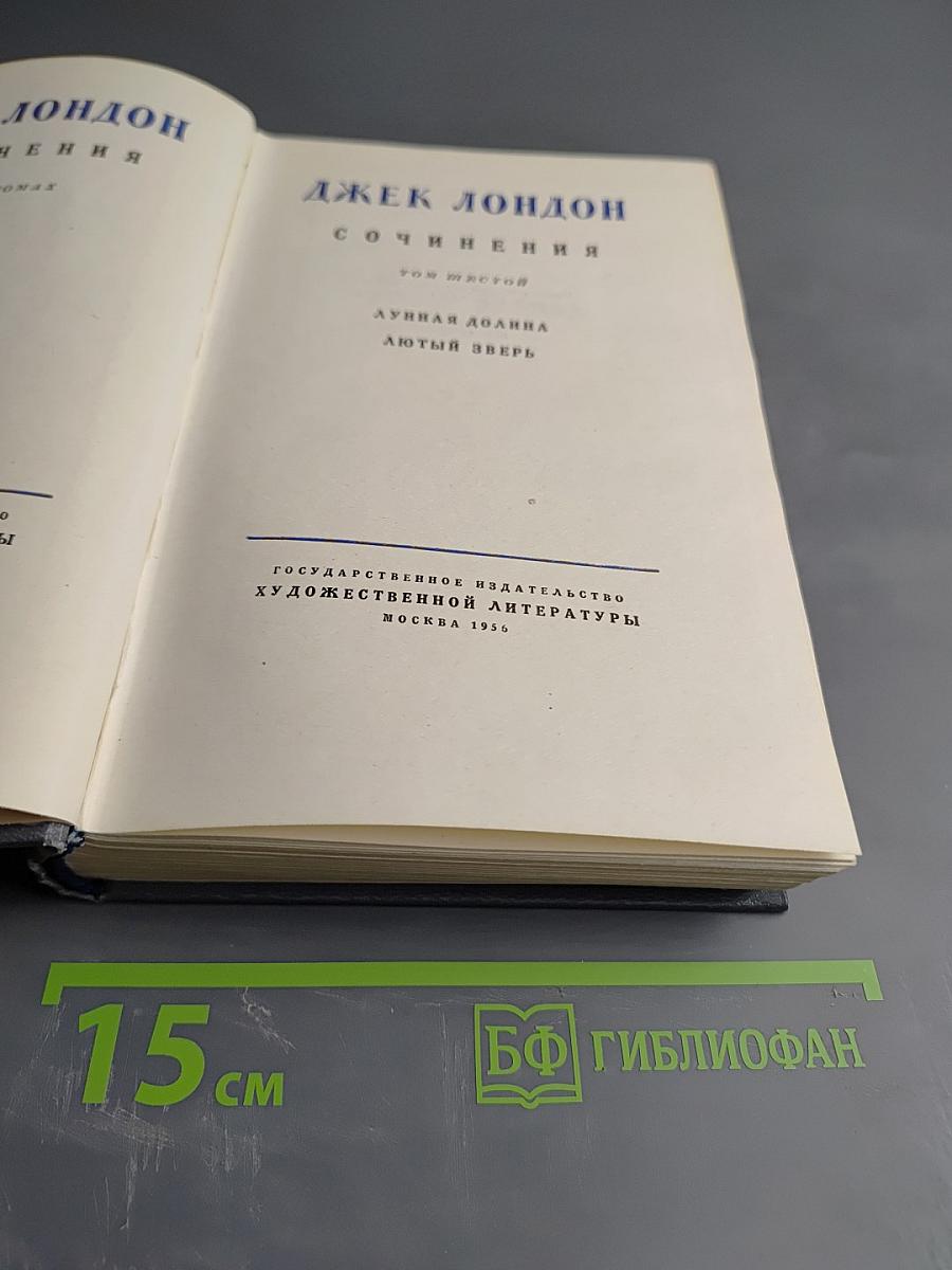 Сочинения. Том Шестой: Лунная долина, Лютый зверь