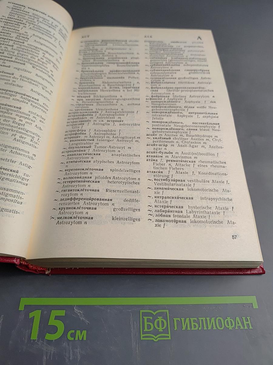 Русско-немецкий медицинский словарь
