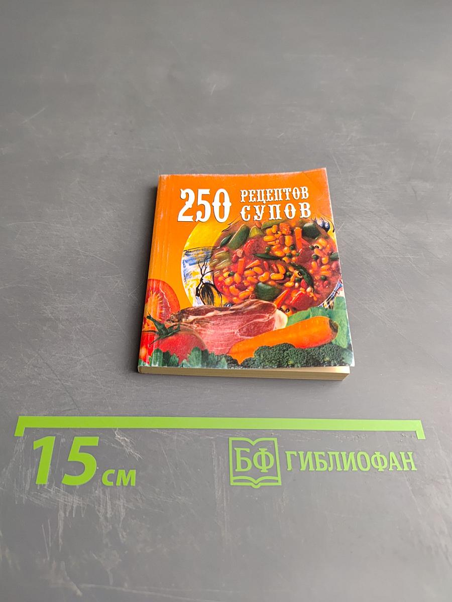 250 рецептов супов