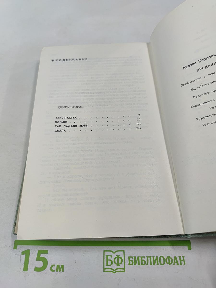 Проданные годы. Книга вторая